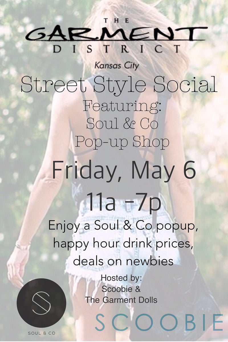 Street Style Social Event at our KC Garment Location!