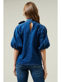 Jacey Denim Top