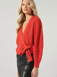 Carson Wrapped Sweater