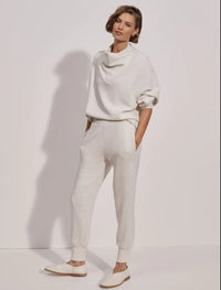Brushed Rib Wide Leg Pant