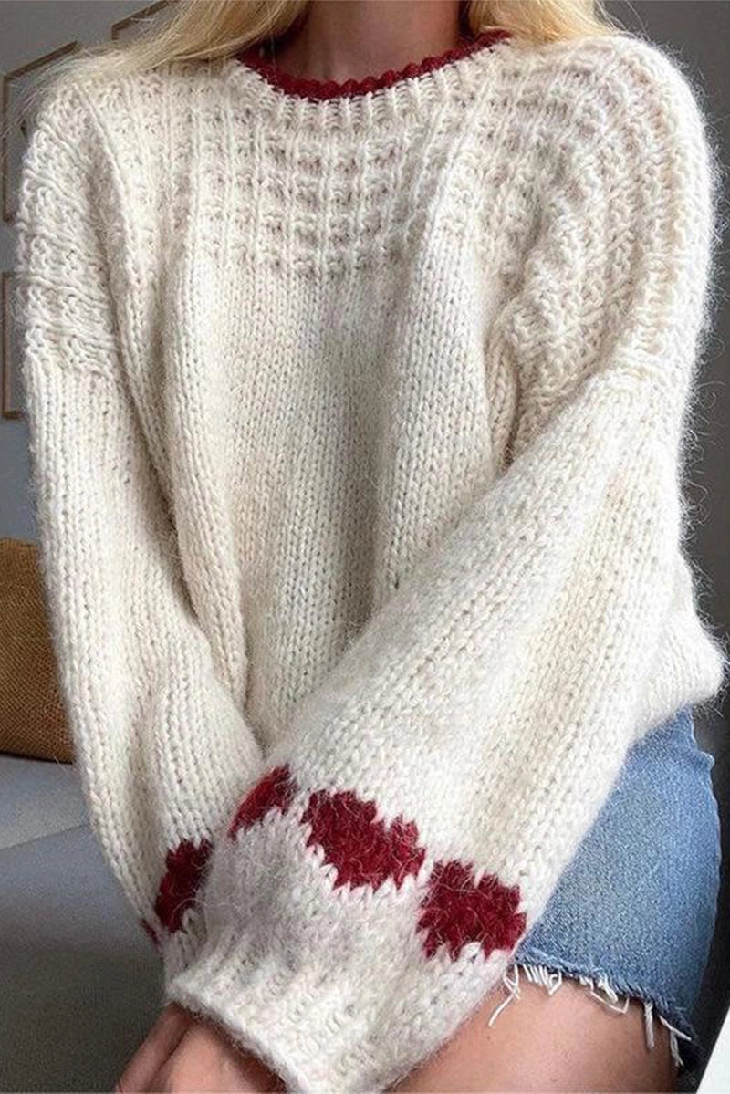 Cozy Heart Sweater