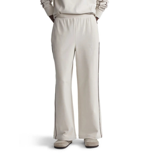 Brushed Rib Wide Leg Pant