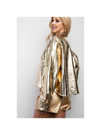 Gold Metallic Jacket