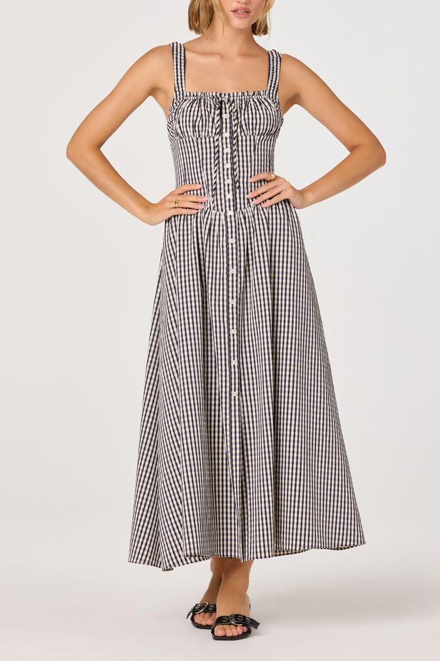 Kimberly Gingham Midi