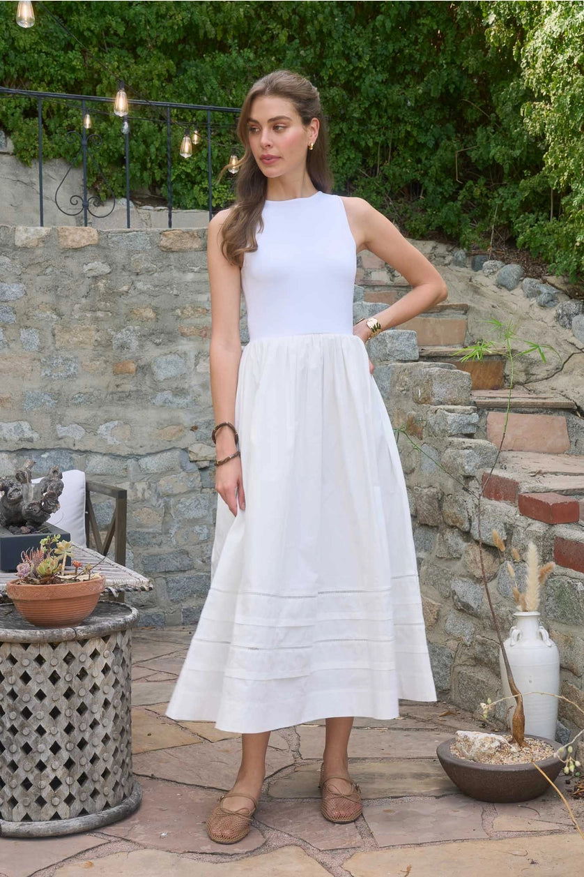 Addy Mix Midi // White