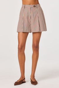 Lisa Gingham Short