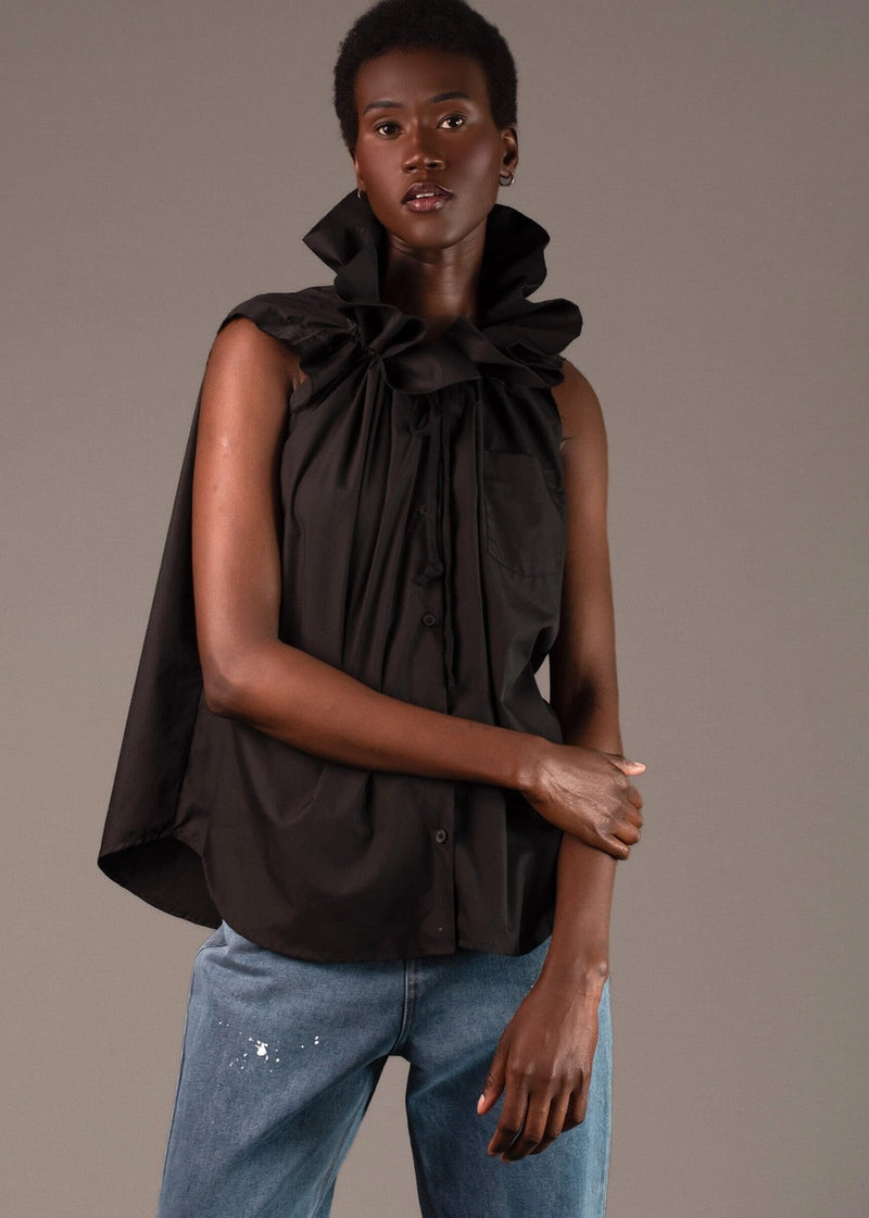 Exaggerated Kim Blouse