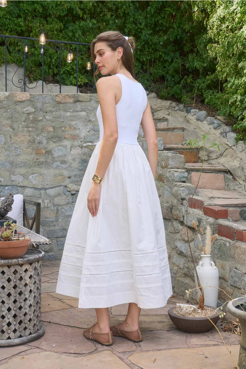 Addy Mix Midi // White