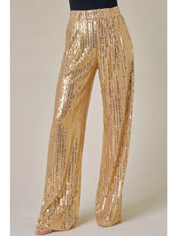 Gold Sequin Pant
