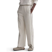 Brushed Rib Wide Leg Pant