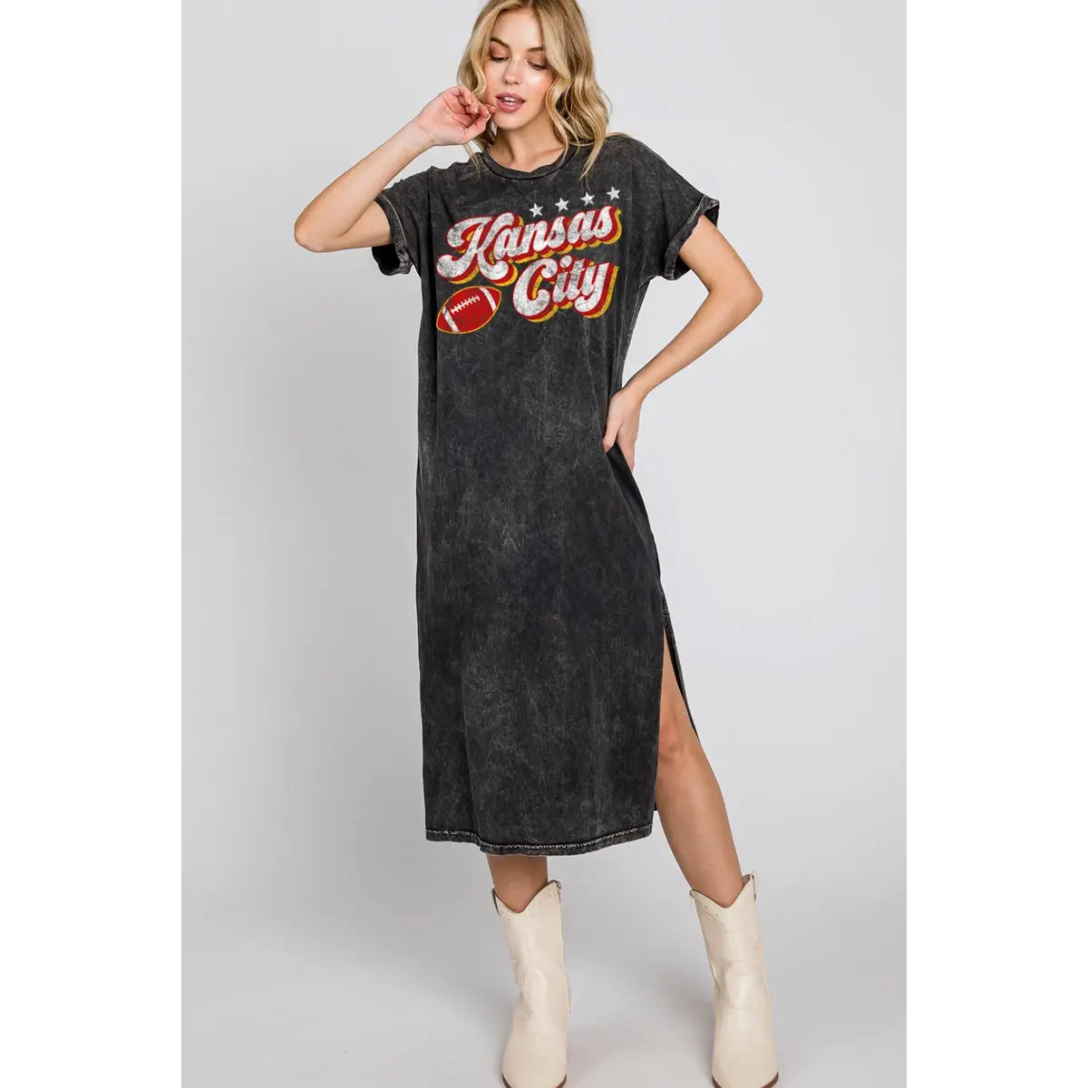 KC Chiefs Shirt Dress l KC Chiefs Shirt Dress l
