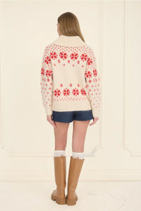 Snowflake Cabin Cardigan