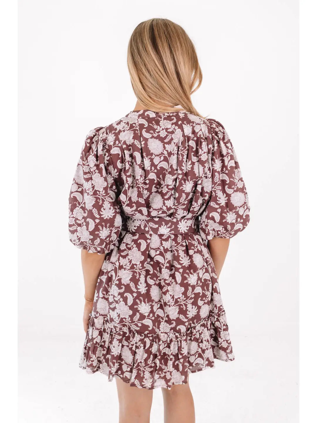 Faye Belted Dress