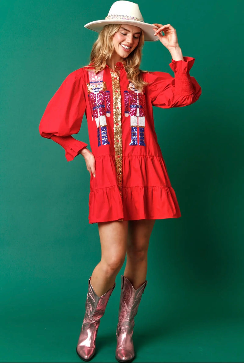 Nutcracker Poplin Dressk