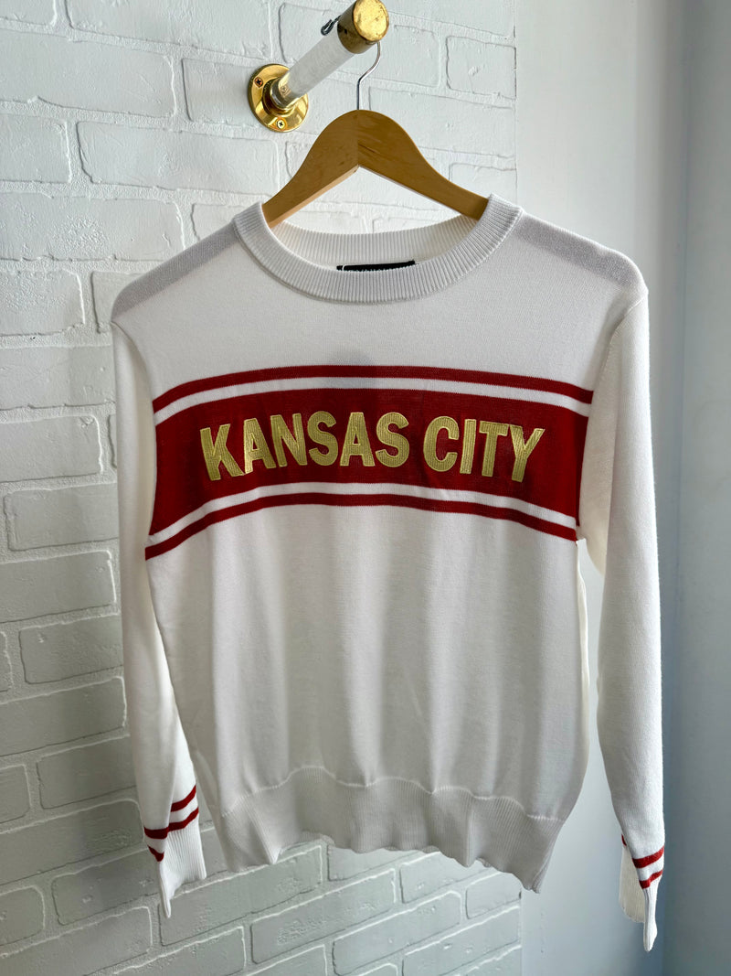 Kansas City Long Sleeve Knit Sweater