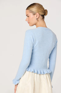 Eowyn Ruffle Trim Cardigan