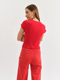 Lily Cherry Top