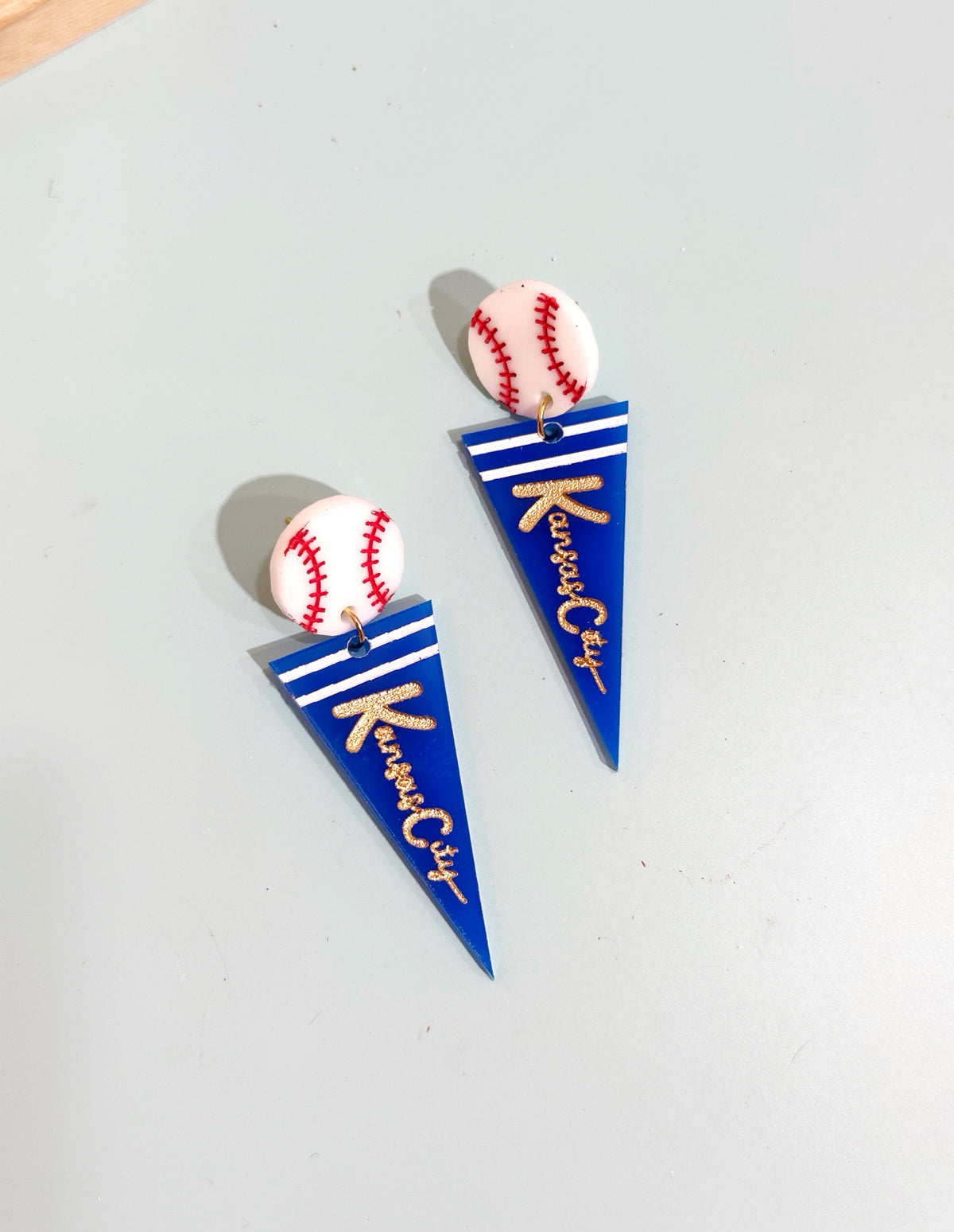 KC Royals Pendant Earring 2025