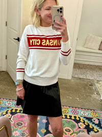 Kansas City Long Sleeve Knit Sweater