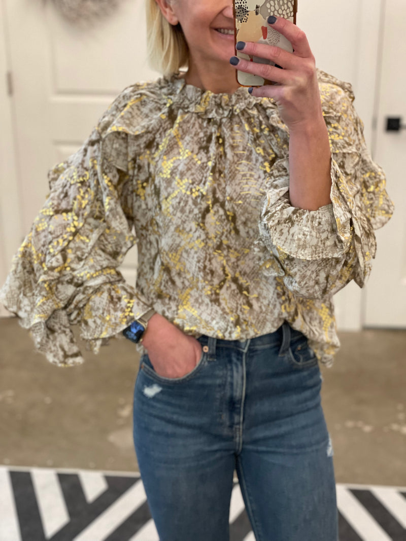 Flutter Long Sleeve Top