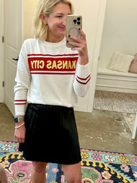 Kansas City Long Sleeve Knit Sweater