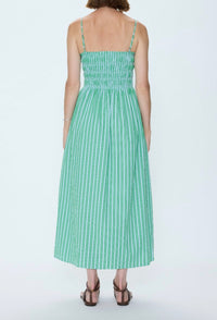 BIANCA SHIRRED BODICE DRESS