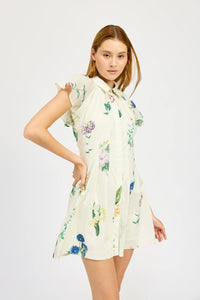 Ashley Mini Shirt Dress