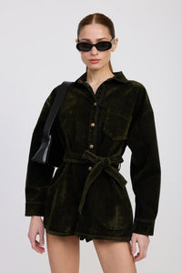 Olive Romper