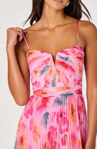 Blushing Bloom Sweetheart Midi