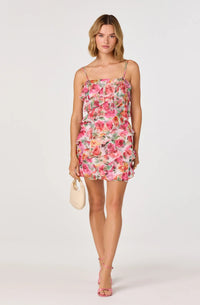 Flirt in bloom mini dress