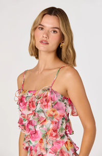 Flirt in bloom mini dress
