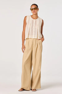 Ivory Eyelet Breeze Top