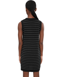 Mindy Contrast Stitch Knit Dress