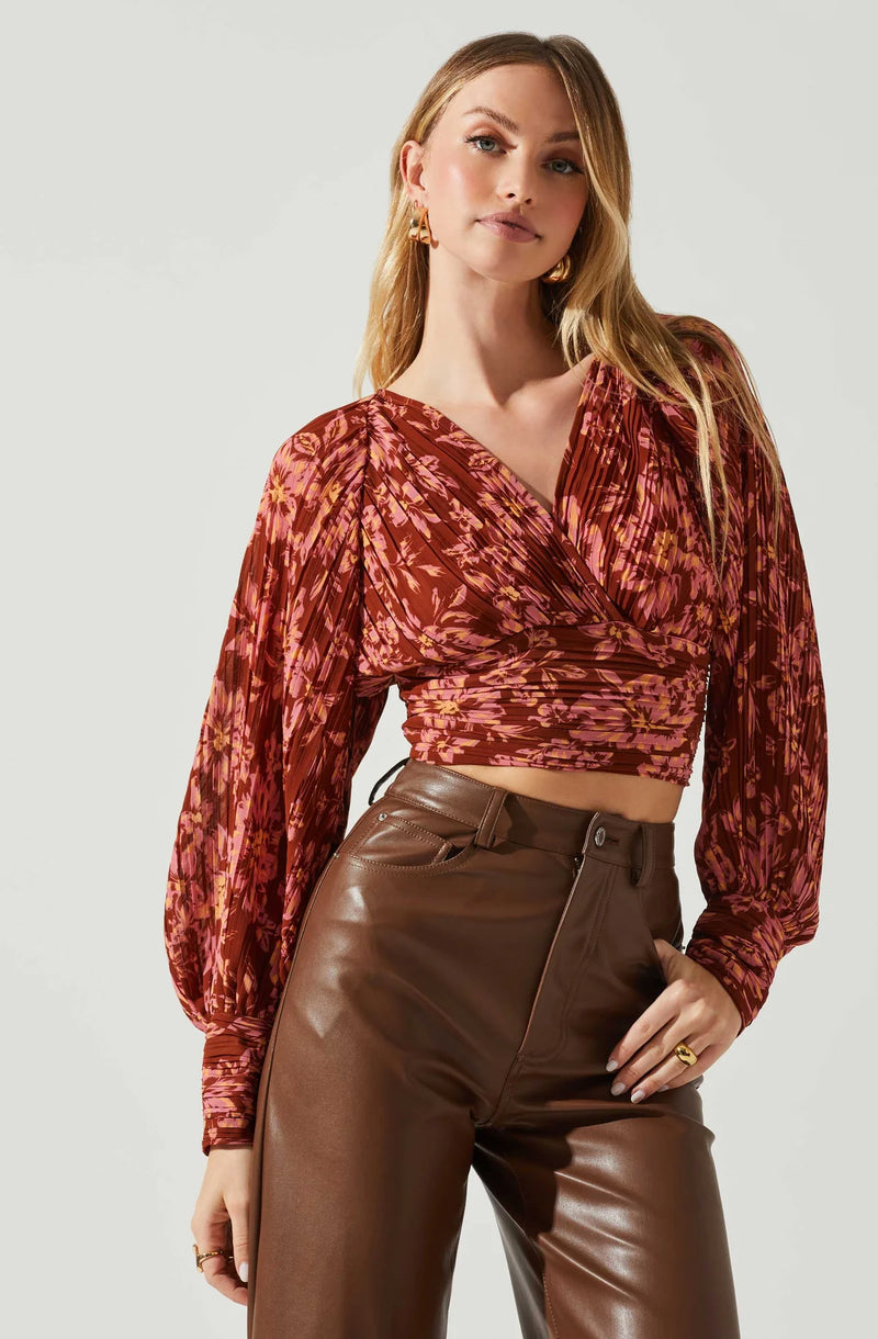 Viki Floral Top
