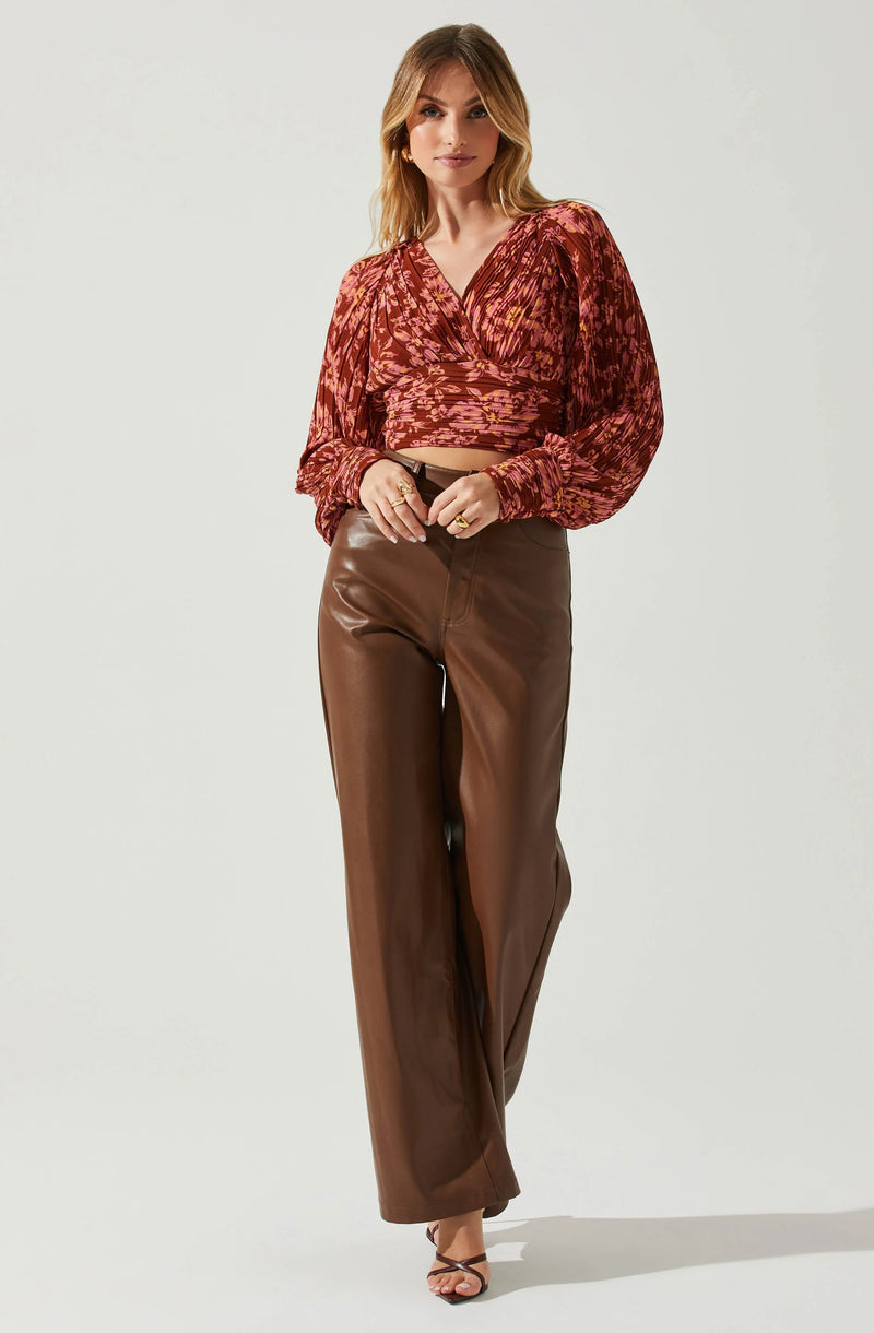 Viki Floral Top