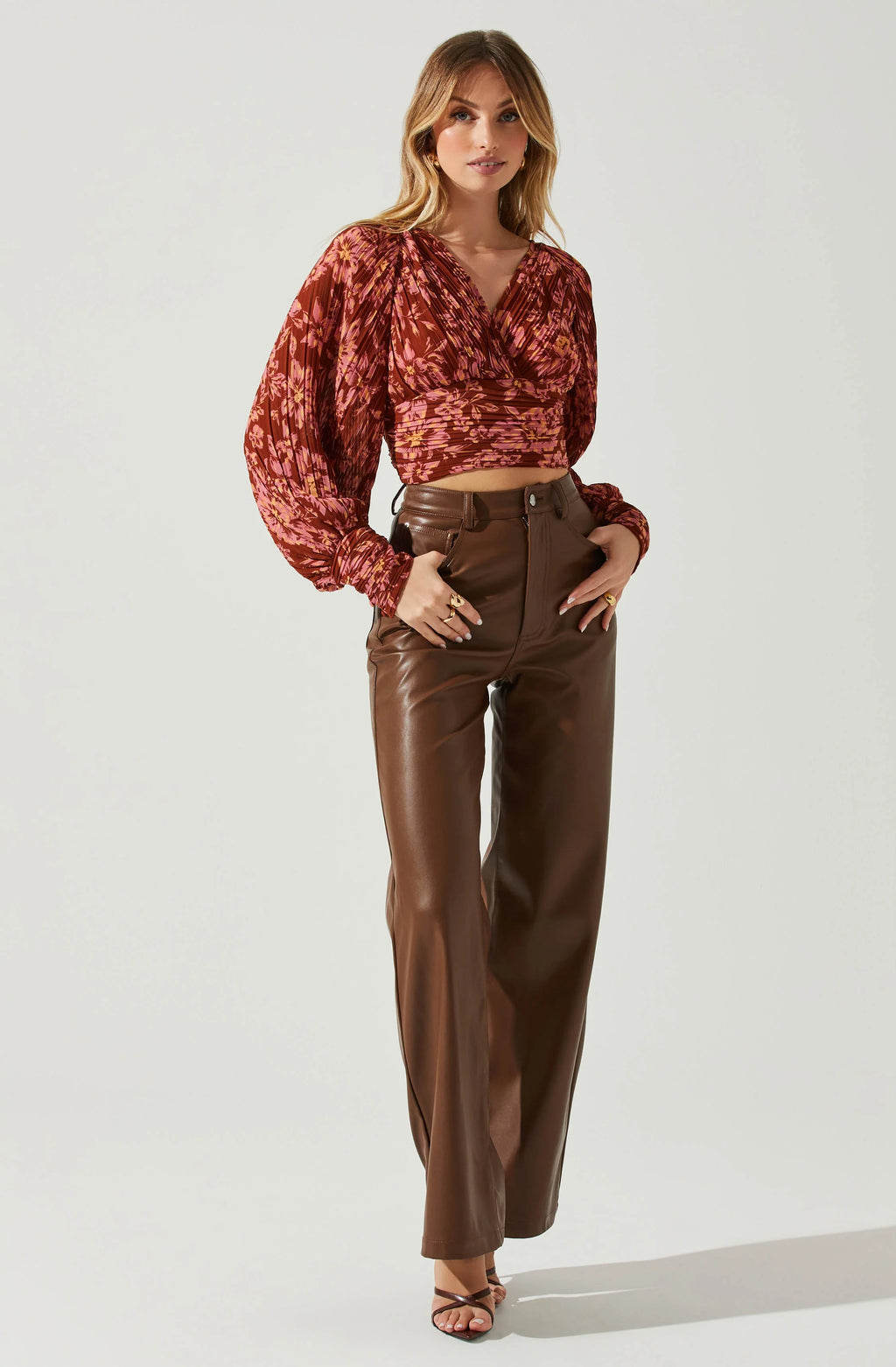 Viki Floral Top