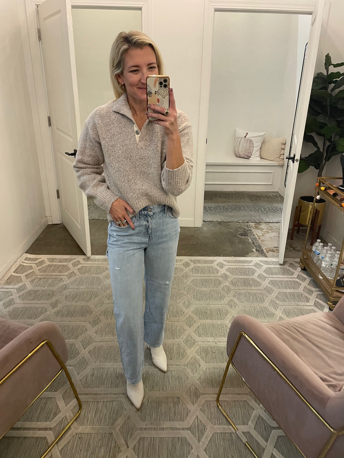 Oatmeal Pullover Sweater