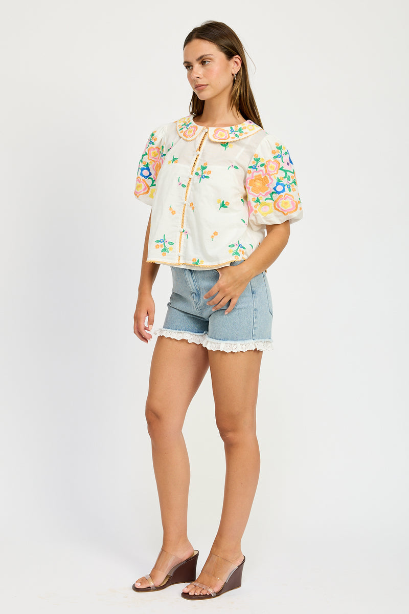 Camellia Top