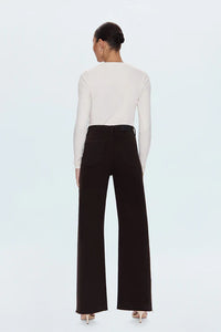 Penny High Rise Wide Leg Mocha