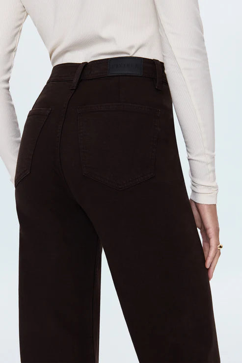 Penny High Rise Wide Leg Mocha