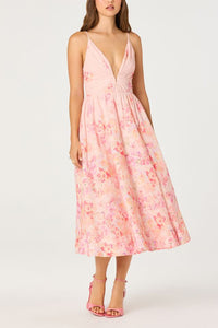 Callie Carnation Midi