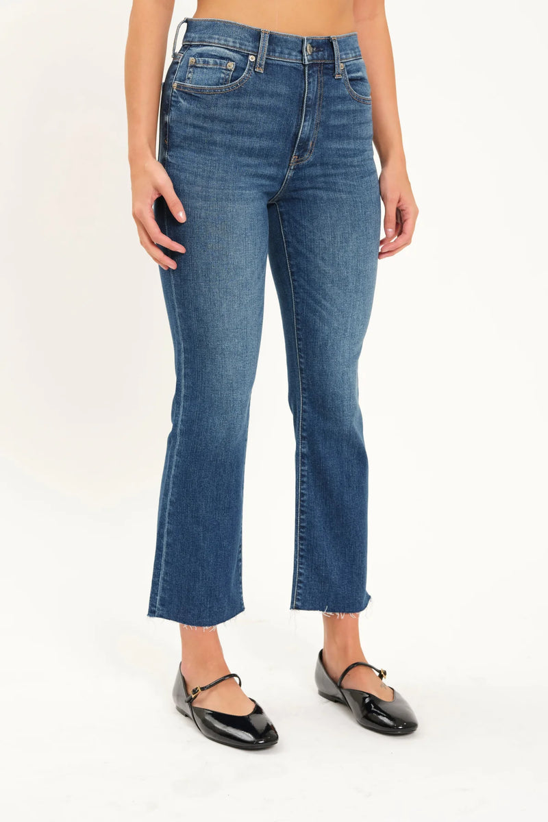 Shy Girl High Rise Crop Flare Influencer