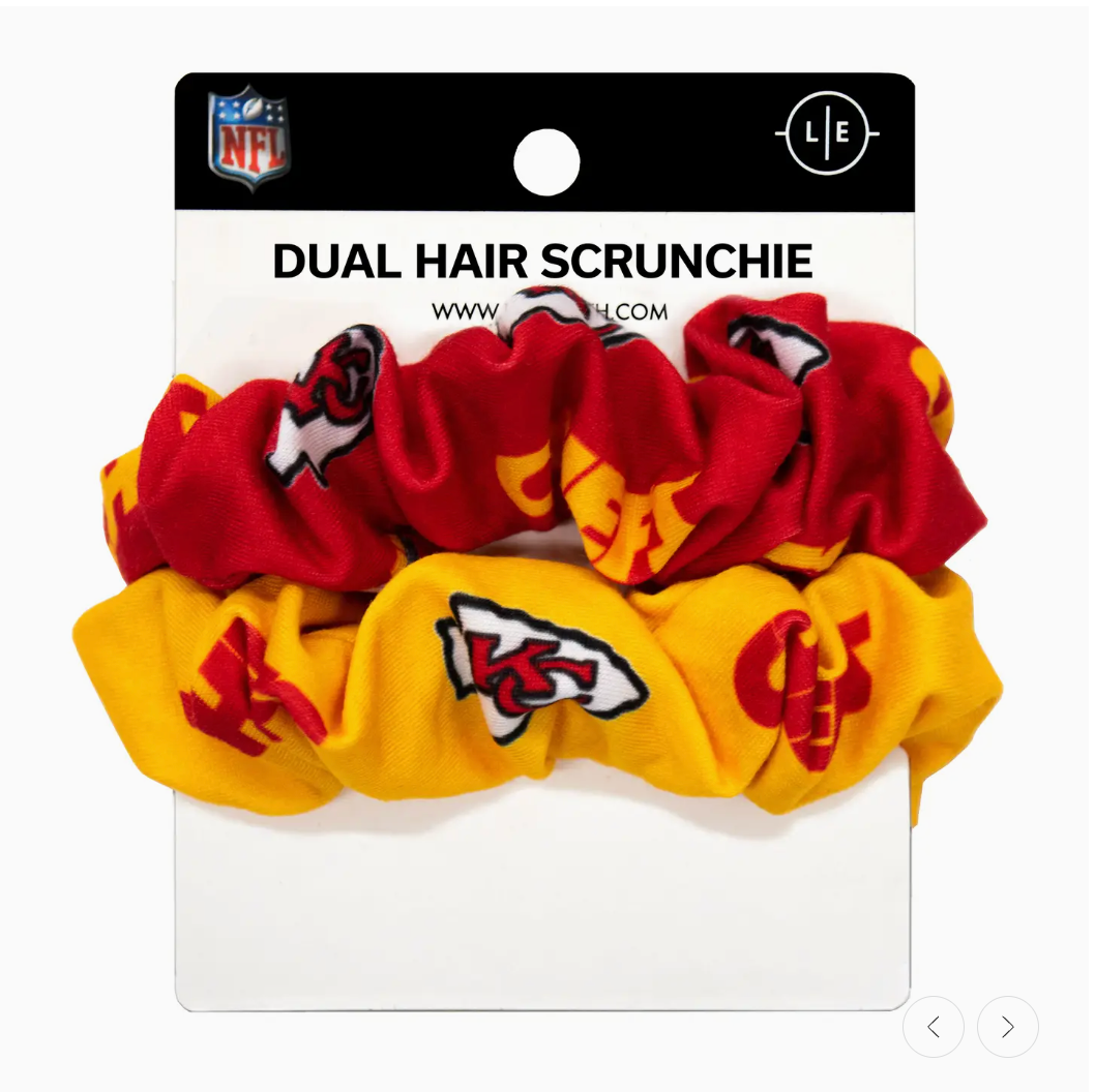 NFL Kansas City Chiefs Dual Hair Twist