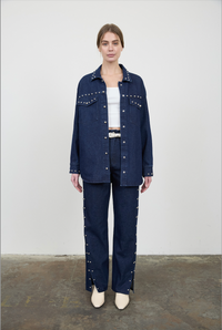 Studded Denim Jacket
