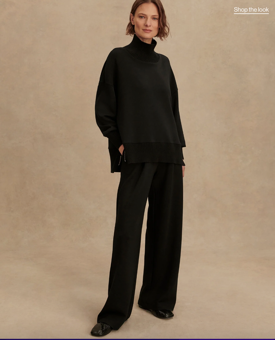 Barker High-Neck Sweat