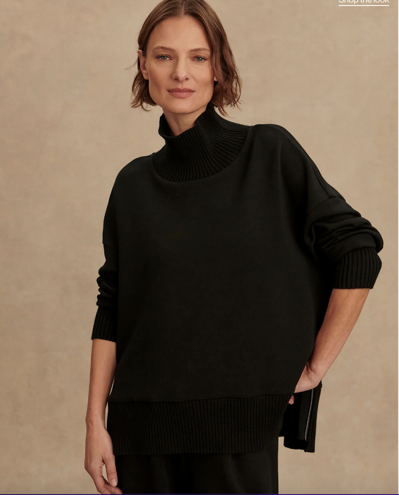 Barker High-Neck Sweat