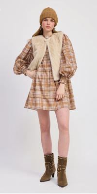 Nevaeh Vegan Fur Vest