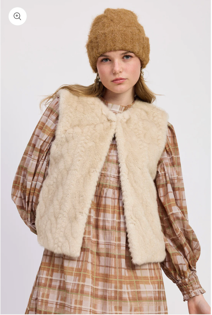 Nevaeh Vegan Fur Vest