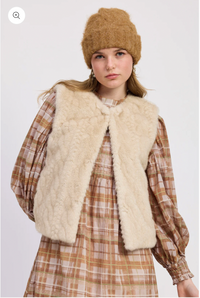 Nevaeh Vegan Fur Vest