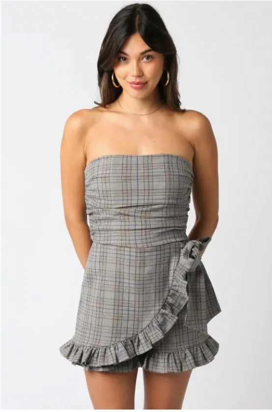Skye Ruffled Romper